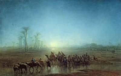 Carovana di beduini da Francois Barry