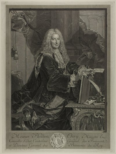 Ritratto di Philibert Orrey da Francois Bernard Lepicie
