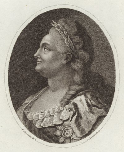 Caterina la Grande da Francois Bonneville