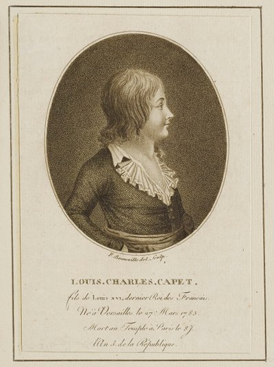 Louis Charles Capet da Francois Bonneville