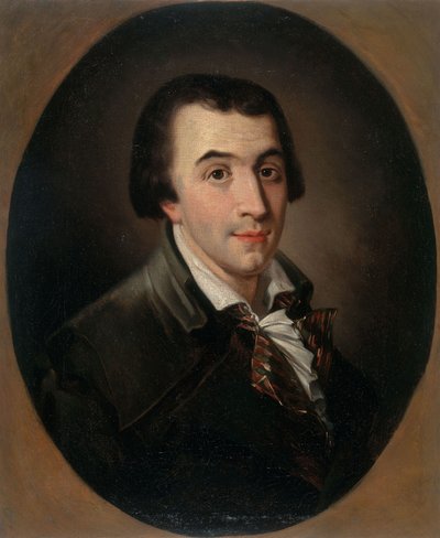 Ritratto di Jacques-Pierre Brissot de Warville 1754-1793, c. 1790 da Francois Bonneville
