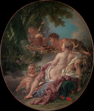 Angelica e Medoro da François Boucher
