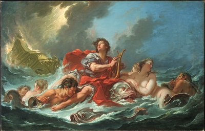 Arion sul Delfino da François Boucher