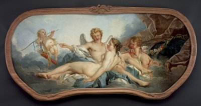Cupido ferisce Psiche da François Boucher
