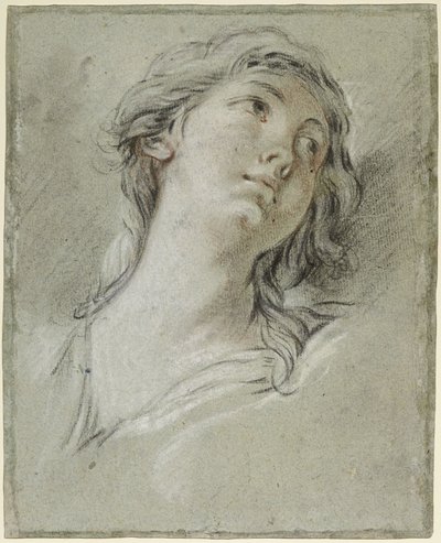 Testa di donna da François Boucher