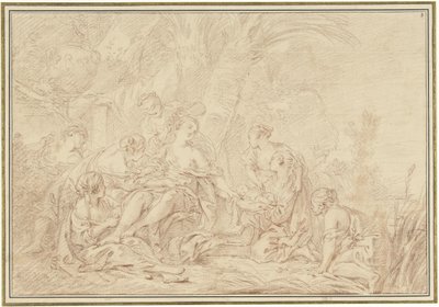 Il ritrovamento di Mosè da François Boucher