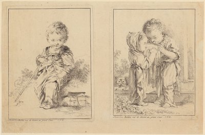 Il piccolo savoiardo e i piccoli bevitori di latte [due dischi] da François Boucher