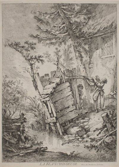 La Lavandaia da François Boucher