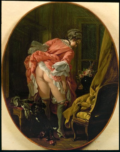 La jupe relevee - la gonna sollevata da François Boucher