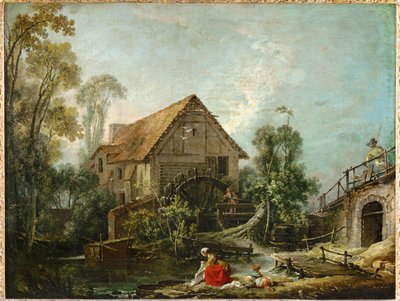 Le moulin - il mulino ... da François Boucher