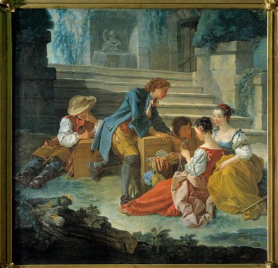 Il piccolo venditore ambulante da François Boucher
