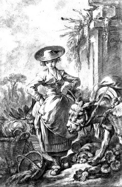 Partenza per il mercato da François Boucher
