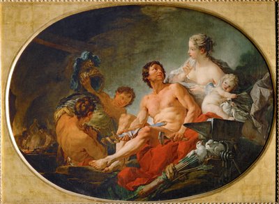 Le fucine di Vulcain - La fucina di Vulcano ... da François Boucher