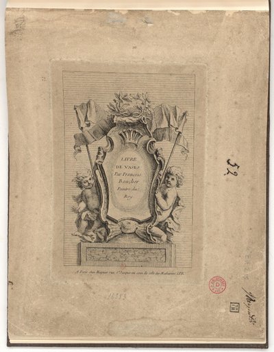 Libro sui vasi di François Boucher da François Boucher