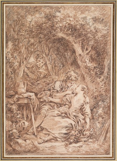 Amanti a sorpresa (Annette e Lubin) da François Boucher