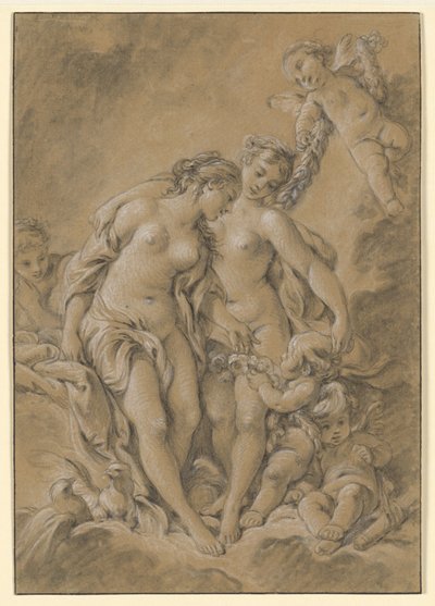 Ninfe e Cupidi da François Boucher
