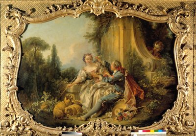 Scena pastorale galante da François Boucher