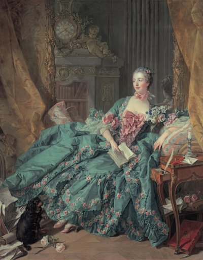 Ritratto di Madame de Pompadour da François Boucher