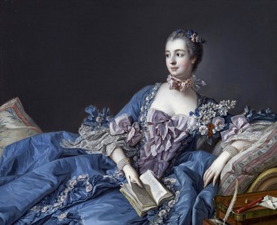 Ritratto della Marchesa di Pompadour (1721-1764) da François Boucher