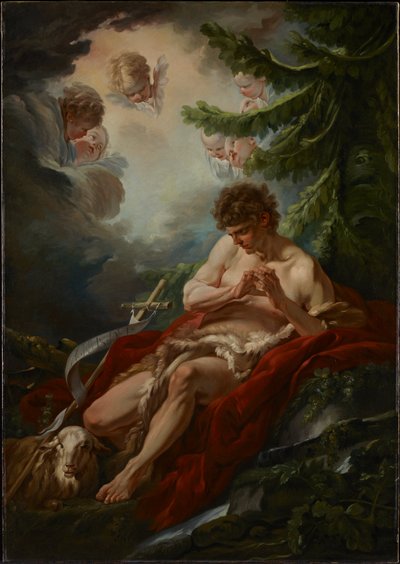 San Giovanni Battista da François Boucher