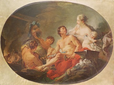 La Fonderia del Dio Vulcano da François Boucher
