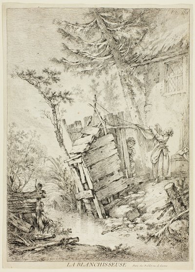 La Lavandaia da François Boucher