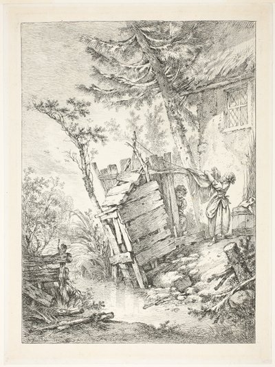 La lavandaia da François Boucher