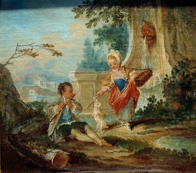 Il coniglio sapiente da François Boucher