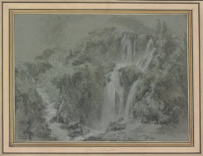 Le cascate di Tivoli da François Boucher