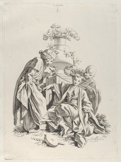 Il tatto, tratto da “I cinque sensi” da François Boucher