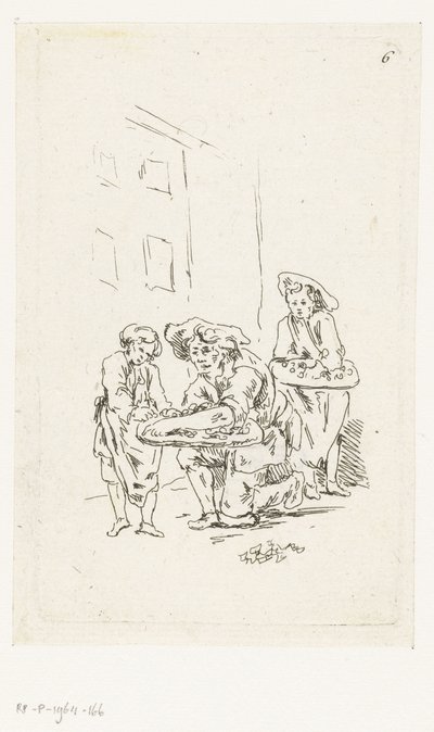 Due venditori ambulanti da François Boucher