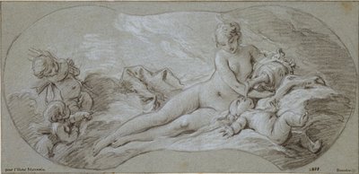Venere inebria Cupido con il nettare da François Boucher