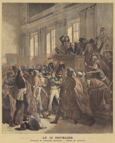 Il 18 Brumaio da Francois Bouchot