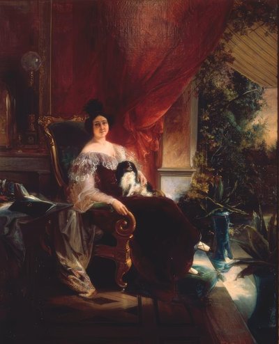 Madame de Gama-Machado da Francois Bouchot