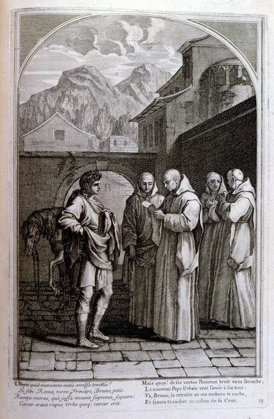 Incisione di Francois Chauveau 1680 