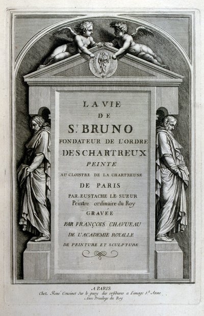 Incisione di François Chauveau 1680 