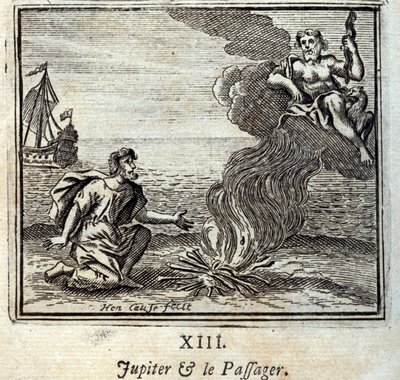 Giove e il passeggero da Francois Chauveau