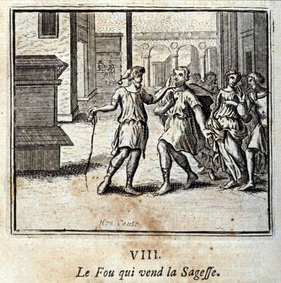 Il folle che vende saggezza da Francois Chauveau