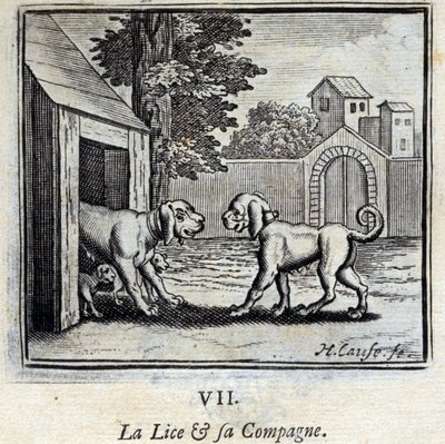 Il pidocchio e il suo compagno da Francois Chauveau