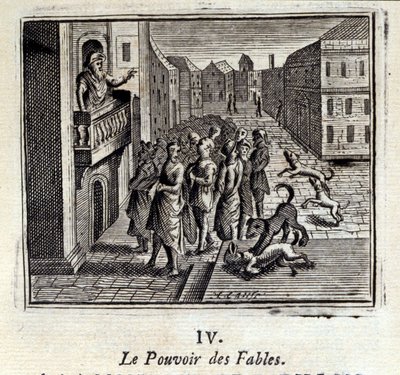 Il potere delle favole. Favole di Jean de La Fontaine. Illustrazione di François Chauveau. Edizione del 1728. da Francois Chauveau