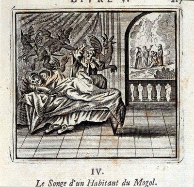 Il sogno di un residente mogol da Francois Chauveau