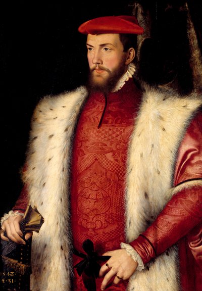 Ritratto di Odet de Coligny, Cardinale di Chatillon da François Clouet