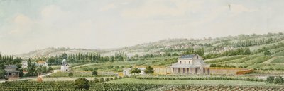 Una stazione ferroviaria alla periferia di Parigi, 1846 da Francois Debret