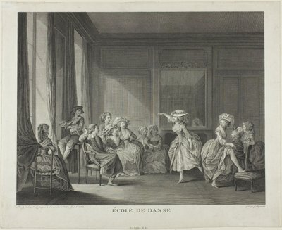 Scuola di danza da Francois Dequevauviller