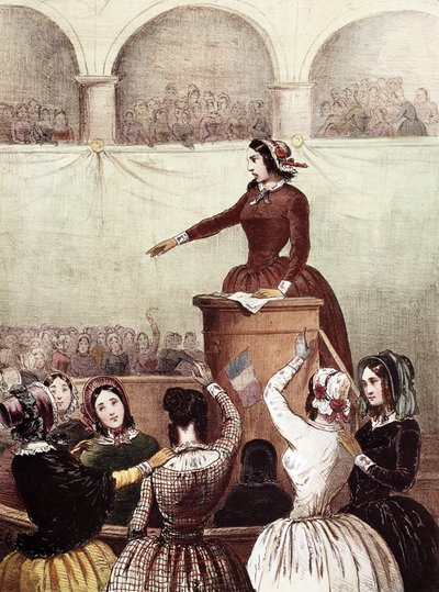 Club delle donne - 1848 da Francois Desire Gosselin