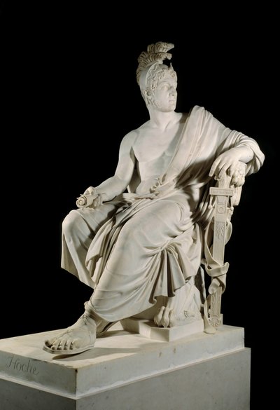 Ritratto di Lazare Louis Hoche, generale francese della Rivoluzione da Francois Dominique Aime Milhomme