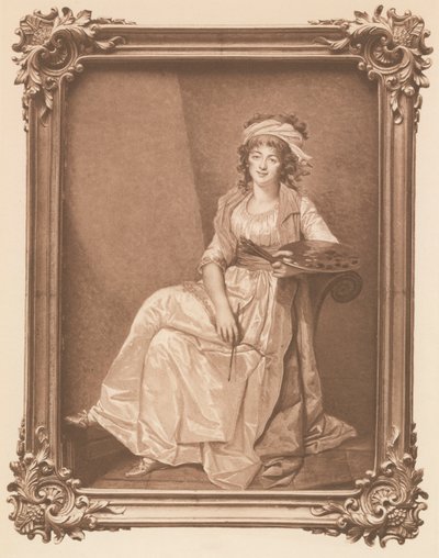 Madame Vigee Le Brun da Francois Dumont