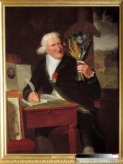 Ritratto di Antoine Augustin, Barone Parmentier (1737-1813) rappresentante agronomo con la legione d