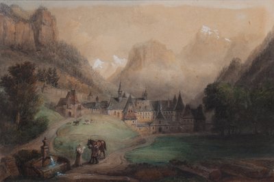 La Grande Chartreuse da Francois Edme Ricois