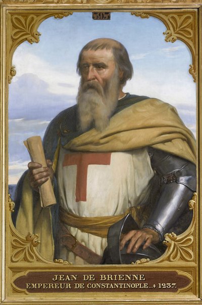 Giovanni di Brienne, Re di Gerusalemme da Francois Edouard Picot